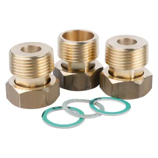 Screw connection kit G1 female x G1 male
