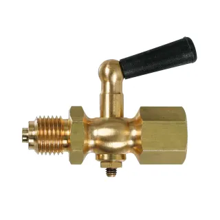 Manometer-Absperrhahn Muffe x Zapfen