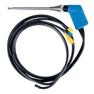 Flue gas combination probe, compact AKS-K 170 mm with draft connection