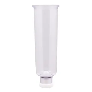 Filtertasse Optimum mit Entleereinrichtung und transparentem Entleerschlauch ⌀ 6 x 500 mm, für Saugbetrieb