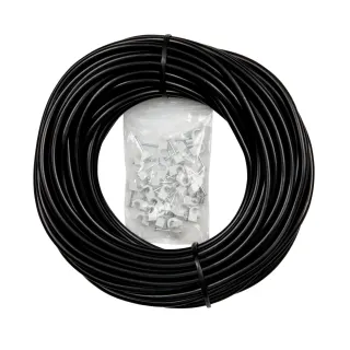 PVC-Schlauch ⌀ 4 x 1 mm, 20 m inklusive Montagezubehör