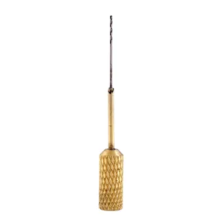 Measurement needle drill For cleaning the measuring needles