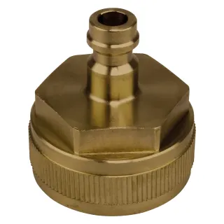 test adapter G¾ IG SN5 with plug-in nipple DN 5, For quick-action coupling system