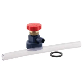 Test valve Plastic complete 