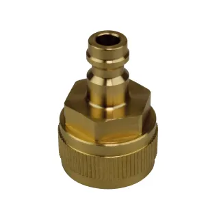 test adapter G⅜ IG SN5 with plug-in nipple DN 5, For quick-action coupling system
