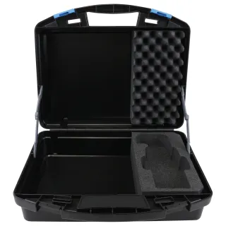 Small case BlueLine® With document compartment and inlay, for BLUELYZER and devices of series S2600 as well as S4600