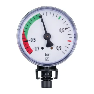 Vacuum gauge RF50 -0.7/+0.9 bar 