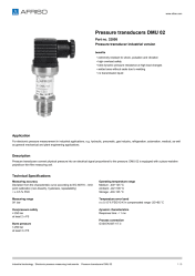 AFRISO_PRESSURE-TRANSDUCERS-DMU-02-PRESSURE-TRANSDUCERS-DMU-02-INDUSTRIAL-VERSION_32808_ENG_GBR.PDF