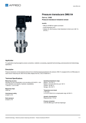 AFRISO_PRESSURE-TRANSDUCERS-DMU-04-PRESSURE-TRANSDUCERS-DMU-04-INDUSTRIAL-VERSION_31685_ENG_GBR.PDF
