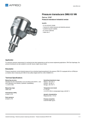 AFRISO_PRESSURE-TRANSDUCERS-DMU-03-VM-PRESSURE-TRANSDUCERS-DMU-03-INDUSTRIAL-VERSION_31167_ENG_GBR.PDF