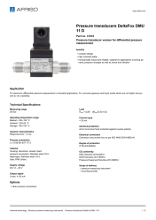 AFRISO_PRESSURE-TRANSDUCERS-DELTAFOX-DMU-11-D-PRESSURE-TRANSDUCERS-DELTAFOX-DMU-11-D-VE_31818_ENG_GBR.PDF