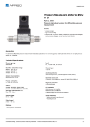 AFRISO_PRESSURE-TRANSDUCERS-DELTAFOX-DMU-11-D-PRESSURE-TRANSDUCERS-DELTAFOX-DMU-11-D-VE_31815_ENG_GBR.PDF