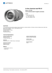 AFRISO_IN-LINE-CHEMICAL-SEAL-RD-51-IN-LINE-CHEMICAL-SEALS-FOR-HYGIENIC-PROCESSES_31371W_ENG_GBR.PDF
