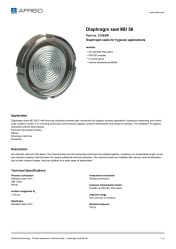 AFRISO_DIAPHRAGM-SEAL-MD-50-DIAPHRAGM-SEALS-FOR-HYGIENIC-APPLICATIONS_31303W_ENG_GBR.PDF
