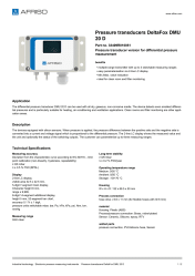 AFRISO_PRESSURE-TRANSDUCERS-DELTAFOX-DMU-20-D-PRESSURE-TRANSDUCERS-DELTAFOX-DMU-20-D-VE_33409R010051_ENG_GBR.PDF