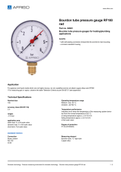 AFRISO_BOURDON-TUBE-PRESSURE-GAUGE-RF100-RAD-BOURDON-TUBE-PRESSURE-GAUGE-RF-FOR-HEATING_63601_ENG_GBR.PDF