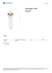 AFRISO_DRYING-FILTER-TF-220-DRYING-FILTER_43688_ENG_GBR.PDF