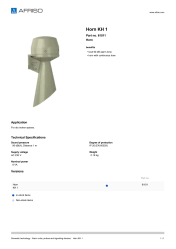 AFRISO_HORN-KH-1-HORN_61011_ENG_GBR.PDF