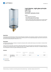 AFRISO_LEAK-DETECTOR--SIGHT-GLASS-PRINCIPLE-LAS-72-E-LEAK-DETECTOR--SIGHT-GLASS-PRINCIP_43527_ENG_GBR.PDF
