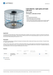 AFRISO_LEAK-DETECTOR--SIGHT-GLASS-PRINCIPLE-LAS-24-E-LEAK-DETECTOR--SIGHT-GLASS-PRINCIP_43516_ENG_GBR.PDF