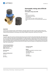 AFRISO_THERMOSTATIC-MIXING-VALVE-ATM-343-THERMOSTATIC-MIXING-VALVES-ATM_78246_ENG_GBR.PDF