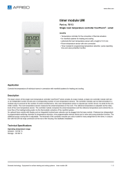 AFRISO_TIMER-MODULE-UM-SINGLE-ROOM-TEMPERATURE-CONTROLLER-COSITHERM----WIRED_78113_ENG_GBR.PDF