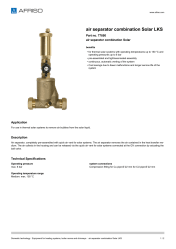 AFRISO_AIR-SEPARATOR-COMBINATION-SOLAR-LKS-AIR-SEPARATOR-COMBINATION-SOLAR_77850_ENG_GBR.PDF