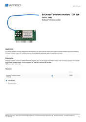 AFRISO_ENOCEAN--WIRELESS-MODULE-TCM-320-ENOCEAN--WIRELESS-MODULE_78082_ENG_GBR.PDF