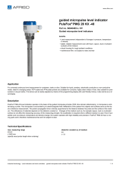 AFRISO_GUIDED-MICROPULSE-LEVEL-INDICATOR-PULSFOX--PMG-20-KX--40-GUIDED-MICROPULSE-LEVEL_5654040O-L-101_ENG_GBR.PDF