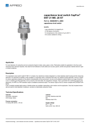 AFRISO_CAPACITANCE-LEVEL-SWITCH-CAPFOX--ENT-21-MS--20-ST-CAPACITANCE-LEVEL-SWITCH_5656020ST-L-4B02_ENG_GBR.PDF