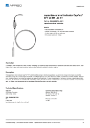 AFRISO_CAPACITANCE-LEVEL-INDICATOR-CAPFOX--EFT-20-MF--60-ST-CAPACITANCE-LEVEL-INDICATOR_5655060ST-L-3B01_ENG_GBR.PDF