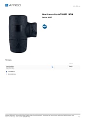 AFRISO_HEAT-INSULATION-FOR-ADS-160_40922_ENG_GBR.PDF