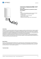 AFRISO_MOTORISCHER-STELLANTRIEB-MSA-10-DT-MOTORISCHER-STELLANTRIEB-FUER-AUTOMATISCHEN-H_79540_DEU_CHE.PDF