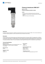 AFRISO_DATA-SHEET_PRESSURE-TRANSDUCERS_DMU-05-P_31757_ENG_GBR.PDF