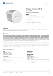 AFRISO_DATA-SHEET_WIRELESS-ACTUATOR_AVD-30_75008_ENG_GBR.PDF