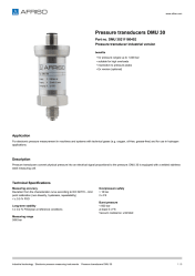 AFRISO_DATA-SHEET_PRESSURE-TRANSDUCERS_DMU-30_DMU-30211180402_ENG_GBR.PDF
