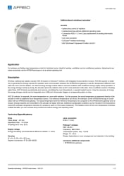 AFRISO_DATA-SHEET_BIDIRECTIONAL-WIRELESS-ACTUATOR_AVD-30_P53657_ENG_GBR.PDF